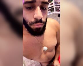 King Papi aka daddyvers - 09-08-2023 OnlyFans Video - Was so horny this morning busted this nutt on these boxers