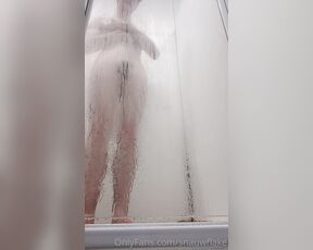 SnauwFlake aka snauwflake - 04-14-2021 OnlyFans Video - Shower time at work