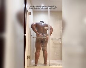 Jodymuscle aka jodymuscle - 01-19-2022 OnlyFans Video - Quick shower at my hotel in Ocho Rios, Jamaica