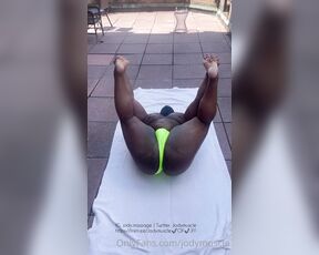 Jodymuscle aka jodymuscle - 09-01-2022 OnlyFans Video - Spending some time on my terrace showing off