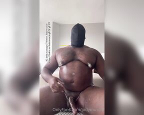 Jodymuscle aka jodymuscle - 09-30-2022 OnlyFans Video - Happy Friday Nipple play Sweat Oiled up Wet dick Big booty Massive chest