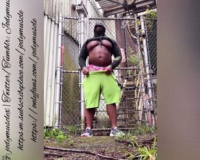 Jodymuscle aka jodymuscle - 06-01-2020 OnlyFans Video - Pulled up to a spot in the bushes on my run in dc