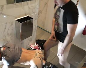 CRUNCHBOY OFFICIAL aka jess_crunchboy - 04-23-2021 OnlyFans Video - 2484 the french muscle pornstar Aymerci DEVILLE fucked raw by a top daddy in public toilett