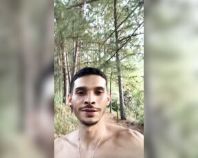 Esteban aka fuchsbau87 - 12-13-2023 OnlyFans Video - Taking a walk in the woods