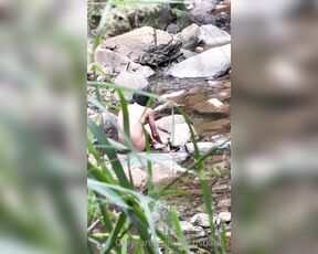 Esteban aka fuchsbau87 - 07-02-2023 OnlyFans Video - Me fui de aventura por el río y en un lugar remoto encontré un chico bañándose