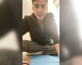 Jasondances aka jasondances - 04-29-2022 OnlyFans Video - Twink tries to get ripped