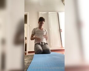 Jasondances aka jasondances - 04-29-2022 OnlyFans Video - Twink tries to get ripped