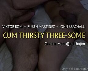 Viktor Rom  X MANSION X aka viktorrom.viktorrom.xmansion - 12-20-2022 OnlyFans Video - FREE VIDEO FOR MY BOTTOMS TRIO THREESOME Con johnbrachalli y rubenmartinezxl estas tumbado en la cama