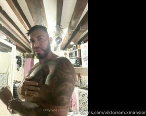 Viktor Rom  X MANSION X aka viktorrom.viktorrom.xmansion - 10-27-2023 OnlyFans Video - I do poses and show you my muscles daddy, I talk to you while I touch