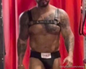 Viktor Rom  X MANSION X aka viktorrom.viktorrom.xmansion - 02-21-2023 OnlyFans Video - LOOKING A BOTTOM ON THE CLUB With neronmadrid with harness walking looking for a rich bottomneron