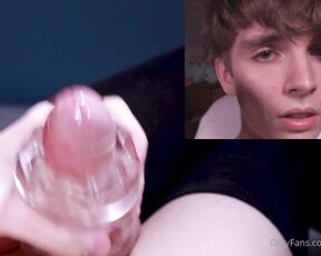 Bedheadboy aka goodshyboy - 11-14-2021 OnlyFans Video - split screen asmr cozy edging and milking x