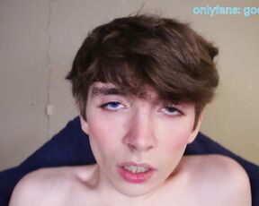 Bedheadboy aka goodshyboy - 07-08-2022 OnlyFans Video - Close up Edges and BJ x