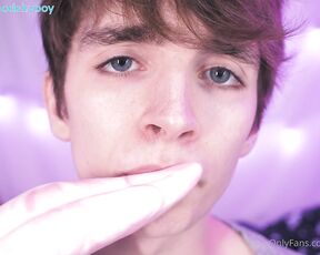 Bedheadboy aka goodshyboy - 08-10-2023 OnlyFans Video - Eye contact and Deepthroat Edges