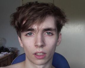 Bedheadboy aka goodshyboy - 08-23-2020 OnlyFans Video - Edgy boy rolls his eyes