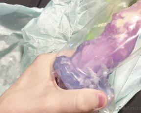 Peachy Edwards aka peachy_edwards - 12-23-2021 OnlyFans Video - A fan was kind enough to get me some amazingly beautiful dildos from Paladin Pleasure Sculptors