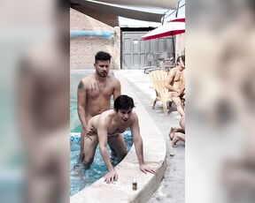 Cero Macho Films aka ceromachofilms - 08-09-2024 OnlyFans Video - Have you ever fucked at a pool party We have Has cogido en una fiesta de