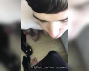 Master Max aka newmastermax - 04-04-2022 OnlyFans Video - Swipe left parts 1_4 with my boy d4twink sucking my feet, hands and boner_8f8w