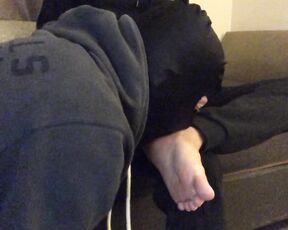 Master Max aka newmastermax - 04-17-2022 OnlyFans Video - I guess he liked the smell of my feet sneaker101