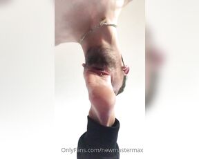 Master Max aka newmastermax - 07-10-2022 OnlyFans Video - Swipe to continue the videos When I tell you to clean my feet this is how_y8fn