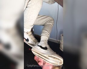 Master Max aka newmastermax - 10-31-2022 OnlyFans Video - So helpless under my sneakers and stinky socks while I eat my McDonalds mmmm slavejake_r8lx