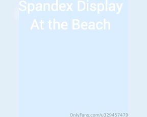 Abfabspandex Rubberleatherside aka u329457479 - 02-20-2024 OnlyFans Video - Walking to the beach, I get horny because of my gear a thong and a tight,