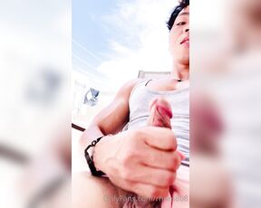 Rhum808 aka rhum808 - 07-26-2021 OnlyFans Video - Touching my self on the rooftop