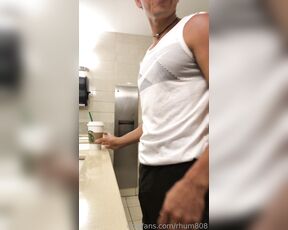 Rhum808 aka rhum808 - 03-12-2019 OnlyFans Video - Bathroom jacks