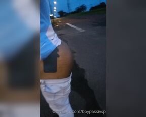 Boy Passivo Sao Paulo aka boypassivsp - 01-01-2021 OnlyFans Video - Slut femboy with bubble ass showing your ass in public, on the road