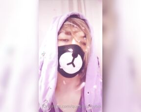 Queerbunnybabe aka queerbunnybabe - 02-28-2021 OnlyFans Video - Im officially on TikTok Follow me queerbunnyboi for more cute and sexy Zoomer content lol