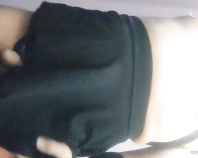 Queerbunnybabe aka queerbunnybabe - 04-07-2020 OnlyFans Video - Jockstrap  skirt is the new wombo combo