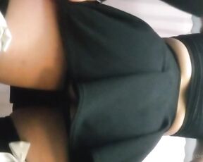 Queerbunnybabe aka queerbunnybabe - 04-07-2020 OnlyFans Video - Maybe it would be hotter to grind on some cock like this