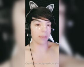 Queerbunnybabe aka queerbunnybabe - 07-27-2022 OnlyFans Video - Lil update  decided to get back to making the sexy and creative content Ive been