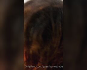 Queerbunnybabe aka queerbunnybabe - 03-28-2023 OnlyFans Video - Just dont get it on my glasses