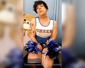 Queerbunnybabe aka queerbunnybabe - 08-05-2023 OnlyFans Video - Ill be your little cheerleader, but you need to give me that D