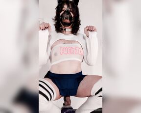 Queerbunnybabe aka queerbunnybabe - 11-28-2024 OnlyFans Video - Puppy made a new friend today