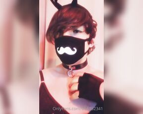 Queerbunnybabe aka queerbunnybabe - 05-18-2020 OnlyFans Video - Pull my collar, make me your slave