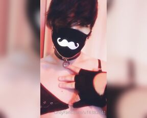 Queerbunnybabe aka queerbunnybabe - 05-18-2020 OnlyFans Video - Pull my collar, make me your slave