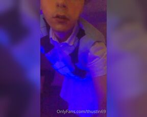 Femboy Thustin aka thustin69 - 06-22-2021 OnlyFans Video - Twink tease in skirt