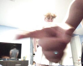 Femboy Thustin aka thustin69 - 06-23-2021 OnlyFans Video - I fuck fem boy in a sexy white skirt