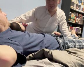 Femboy Thustin aka thustin69 - 02-19-2022 OnlyFans Video - My twink wears a sexy dress shirt and new skirt a fan got and begs for