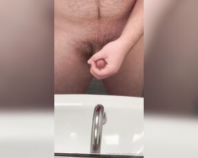 Femboy Thustin aka thustin69 - 02-09-2024 OnlyFans Video - Cumming in the sink at work in the last video