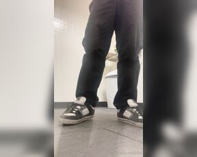 Femboy Thustin aka thustin69 - 12-22-2023 OnlyFans Video - Jerking off my cock at work and cumming all over the floor