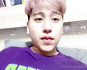 Apo Pola aka apo_pola - 04-21-2021 OnlyFans Video - แตกแลวอะ