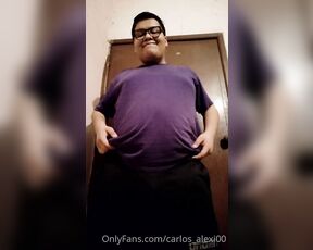 Carlos Alexi aka carlosalexi1007 - 03-17-2021 OnlyFans Video - Imagínate tener a este gordito desnudándose para ti todos los días