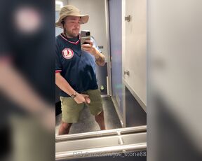 Joe Stone aka joe_stone88 - 05-16-2022 OnlyFans Video - We took turns in the bathroom on the train to the Cardinals game