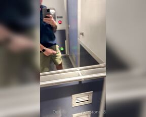 Joe Stone aka joe_stone88 - 05-16-2022 OnlyFans Video - We took turns in the bathroom on the train to the Cardinals game