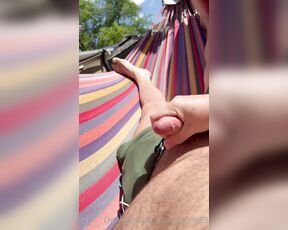 Joe Stone aka joe_stone88 - 06-06-2022 OnlyFans Video - Decided to enjoy the hammock after the pool then Onlyfans happened