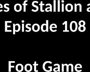 Stallion and Bunny aka stallion_bunny - 10-20-2020 OnlyFans Video - EPISODE 108  FOOT GAME10362