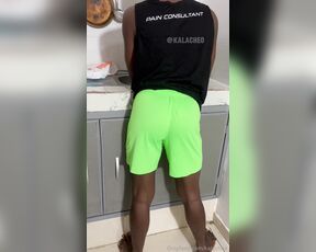 KALACHE aka kalachee - 06-14-2024 OnlyFans Video - My Nigga is doing the laundry i want to fu_ck that ass bang before he continues