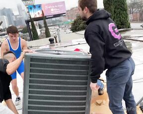 Johnny Rapid aka johnnyrapid OnlyFans - How many gays does it take to install an air conditioner